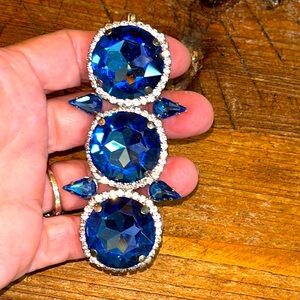 Rare Crystal Drag Queen Hook On Pendant Jewelry.